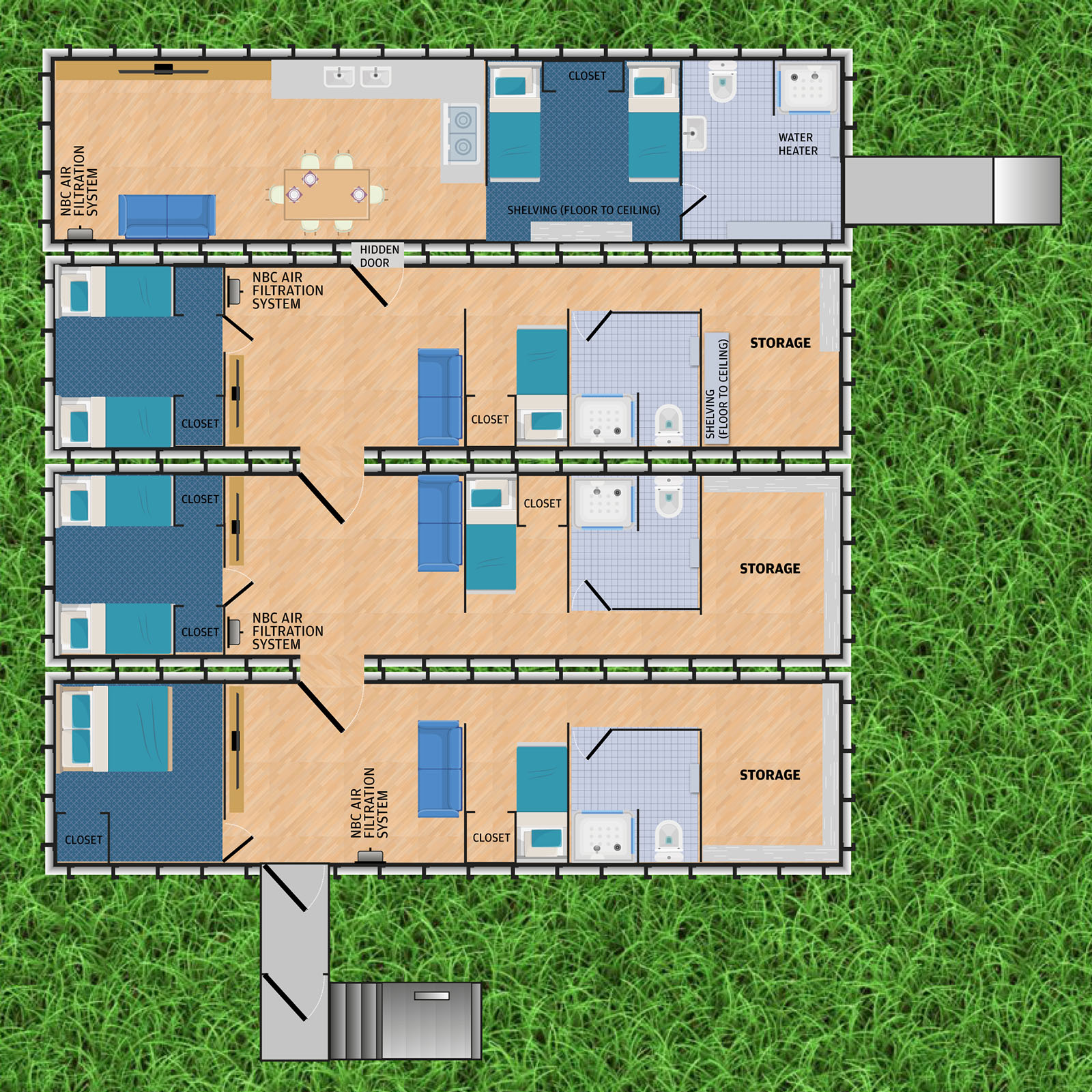 Atlas Survival Shelters Best Underground Steel Fallout Shelters